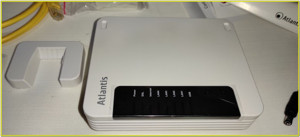 5123512 Router Wifi Atlantis Adsl2 + 3G